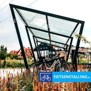 moderne fietsenstalling