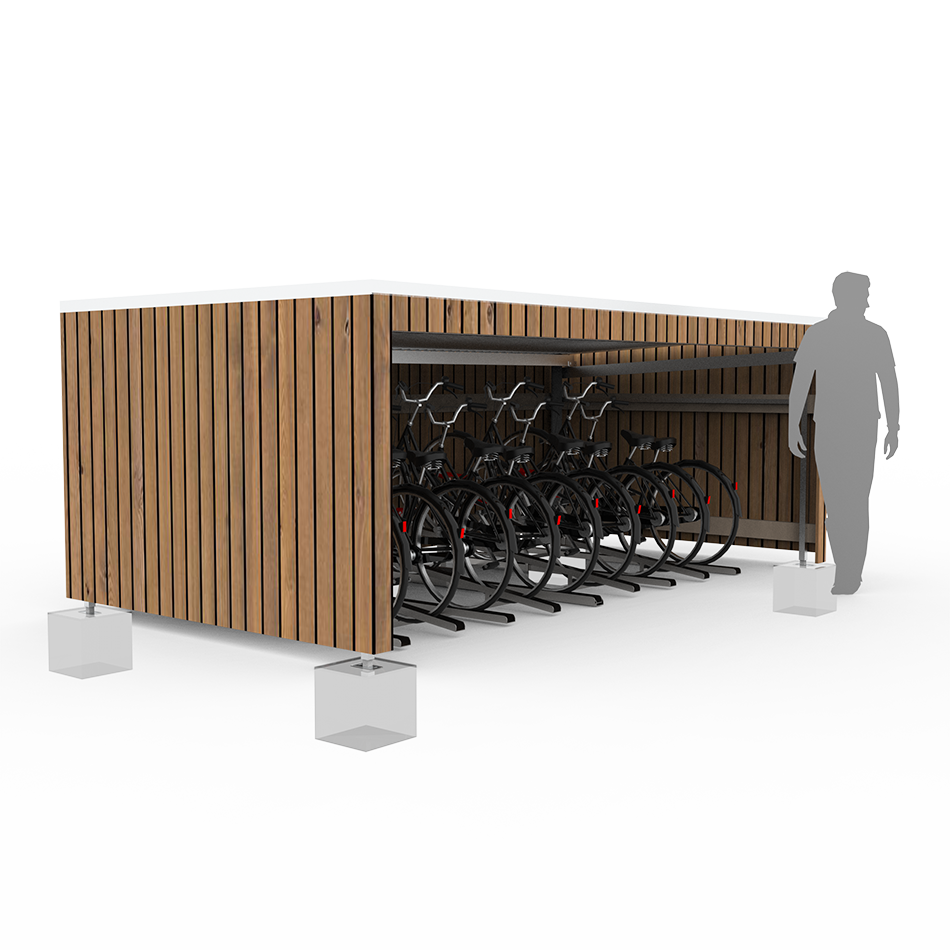 F_line LOW een verlaagde fietsenstalling.