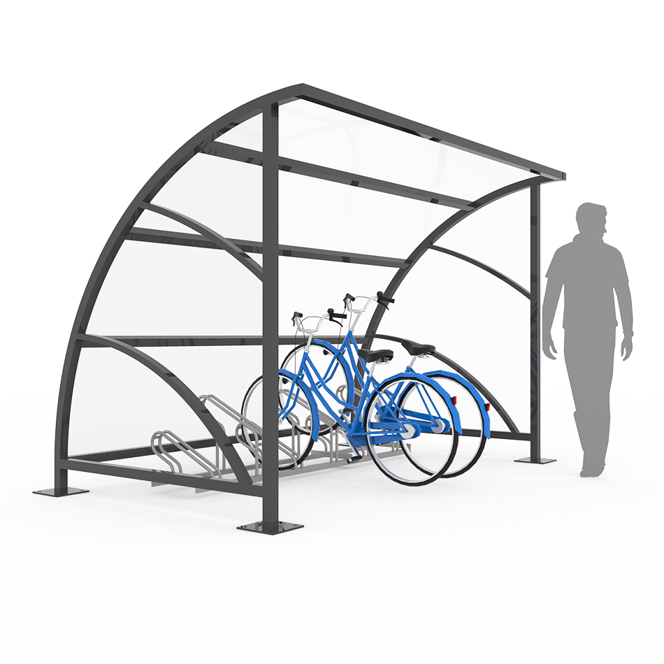 Halfronde fietsenstalling G-line